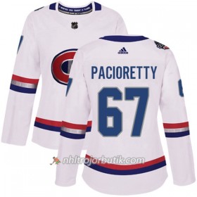Dame Ishockey Montreal Canadiens Tröja Max Pacioretty 67 Adidas 2017-2018 Vit Classic Authentic